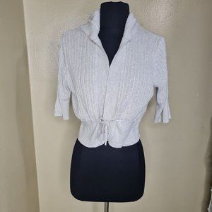 Sweater Project Off White Hoodie Knit Sweater size L